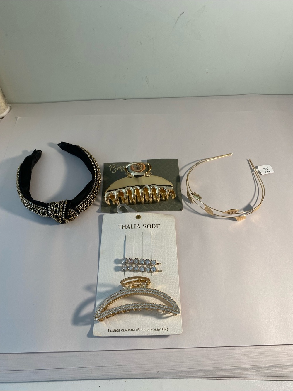 Thalia Sodi and More Gold Hair Clip and Bobby Pin Set